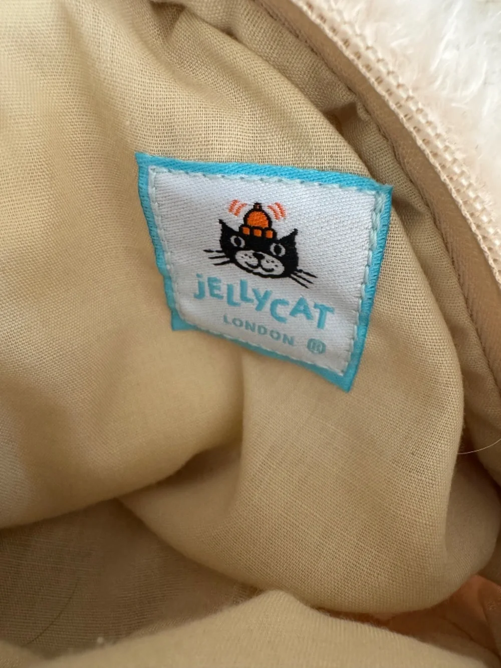 Jellycat fuzzy dog purse - Picture 3 of 4